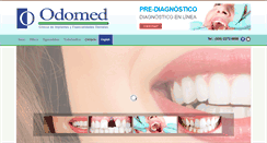 Desktop Screenshot of clinicaodomed.com